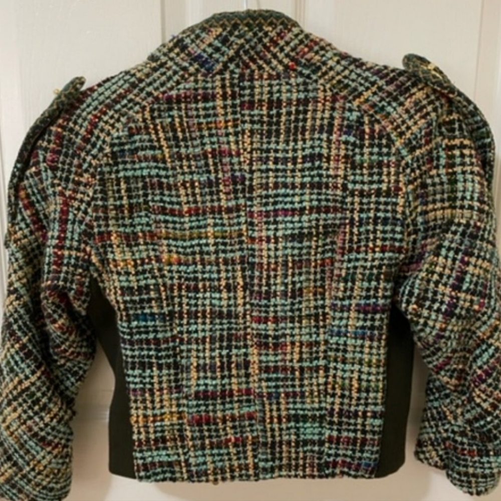 Byron Lars Tweed Jacket size  2 - Picture 5 of 8